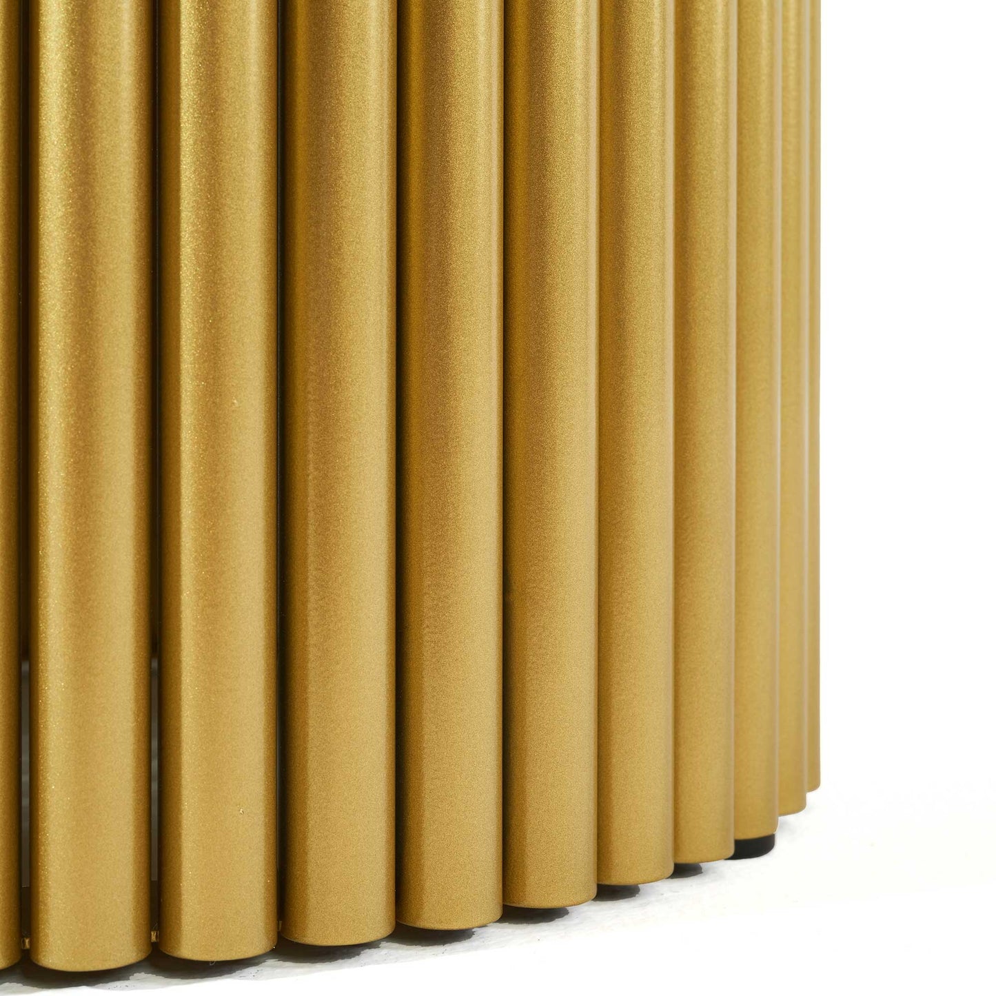 Metallijalka Column Kultainen