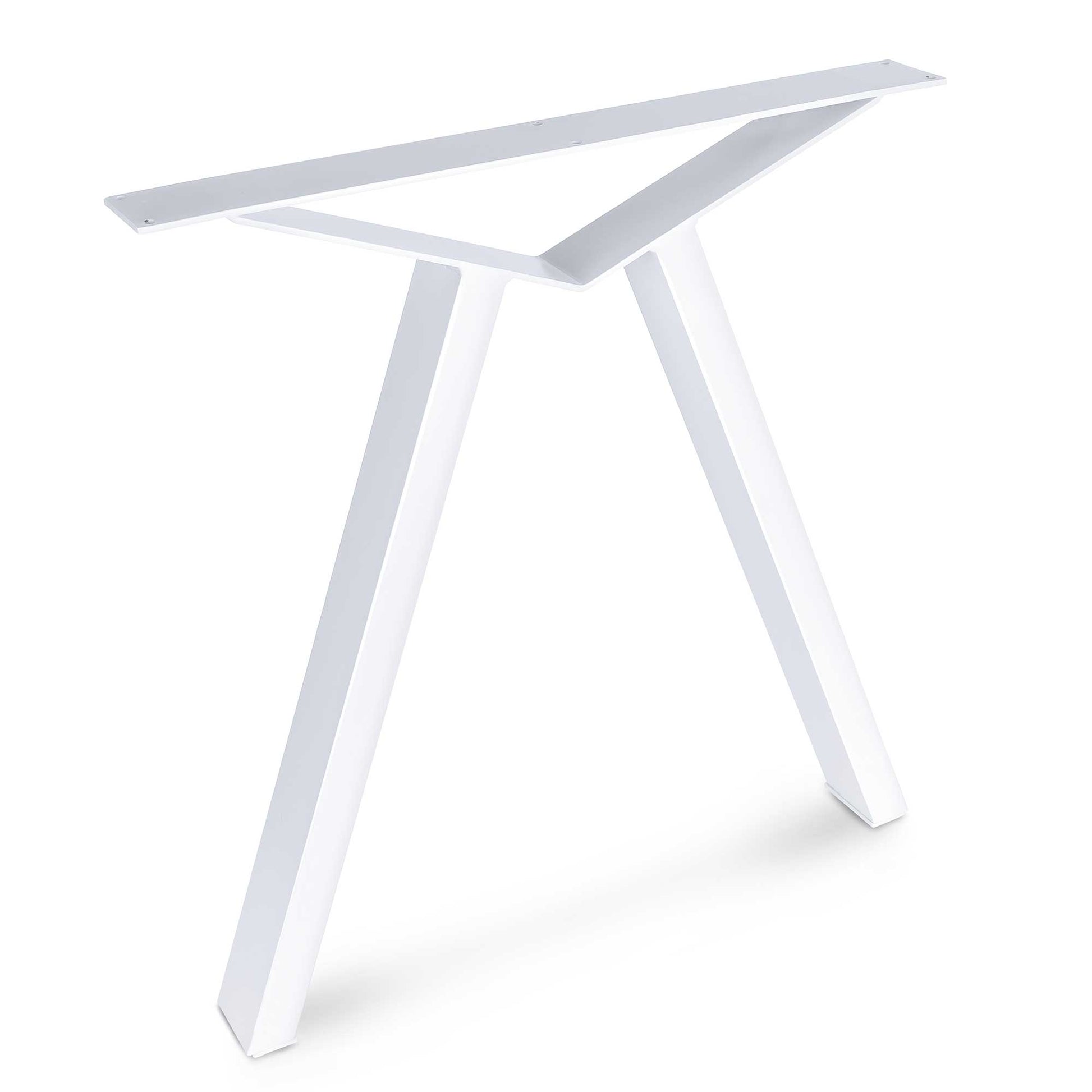 Metallinen pöydänjalka Y valkoinen