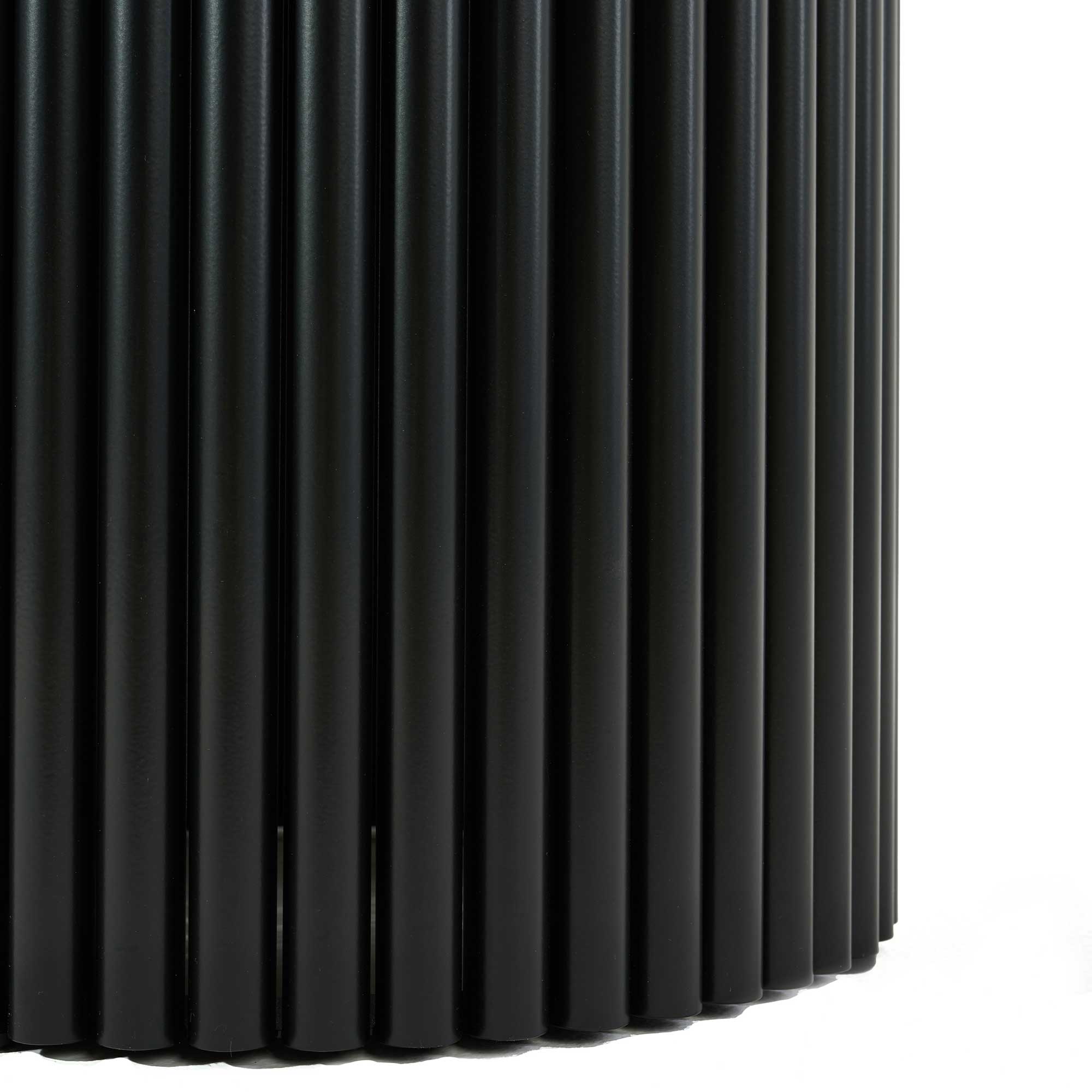 Pyöreän Pöydän Metallijalka Column Musta