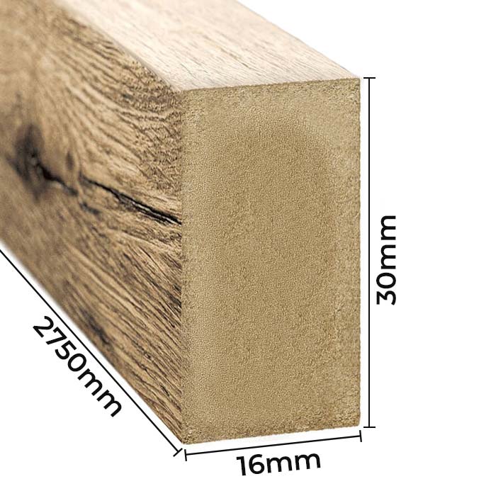 Rima MDF Tammi Wotan 16x30 mm