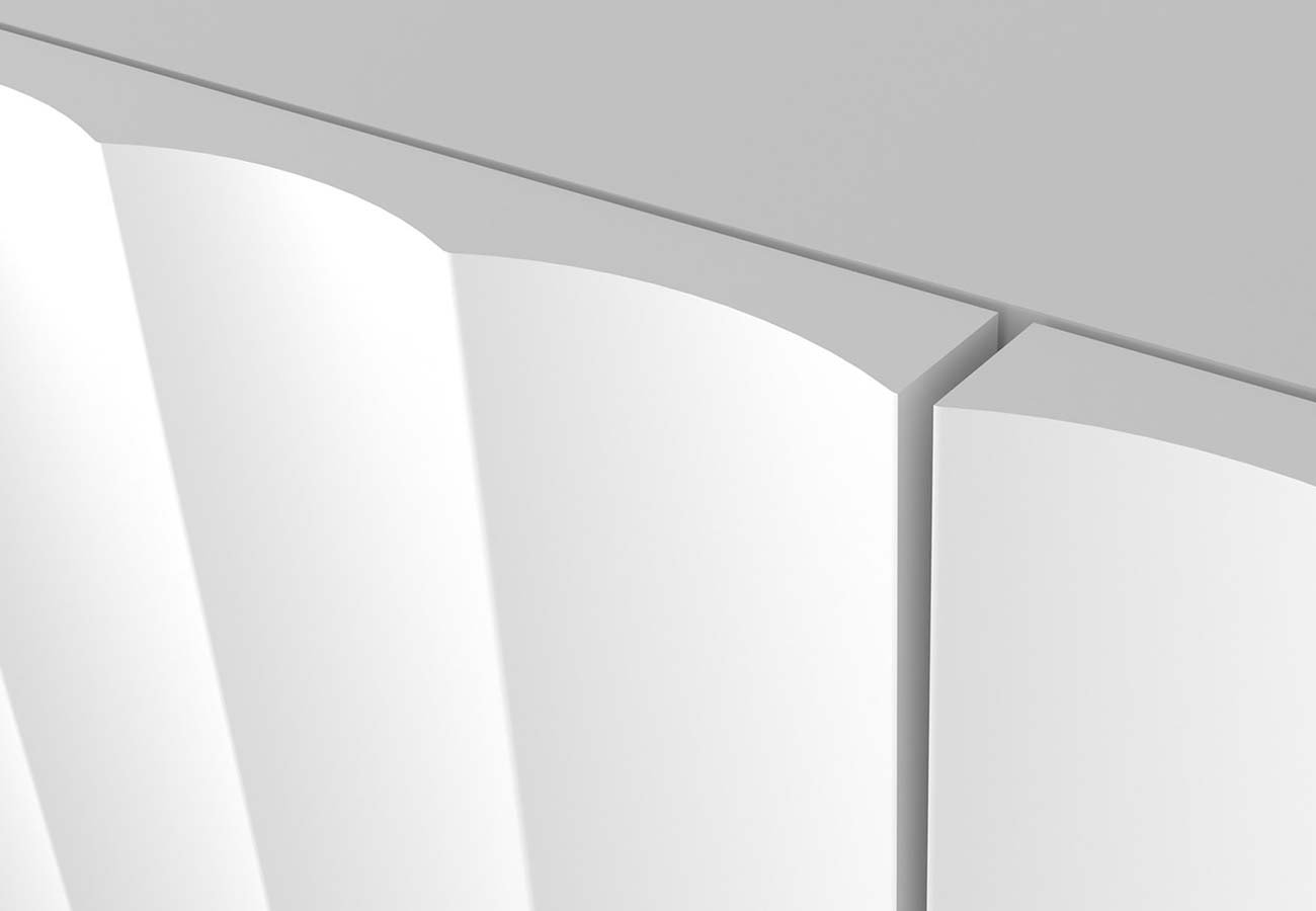 Tv-taso Wave MDF ovet