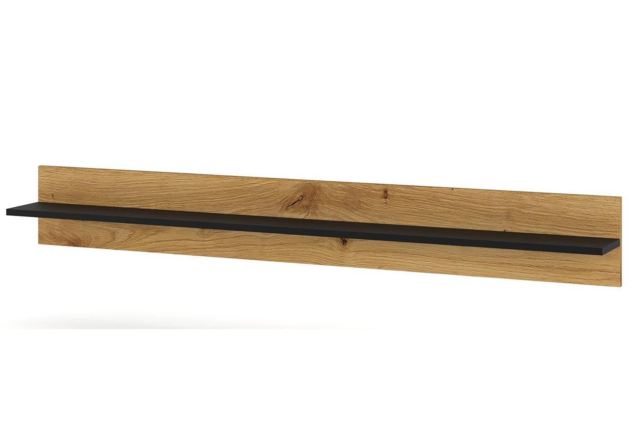 Hylly Fenja Artisan Tammi / Musta 150cm
