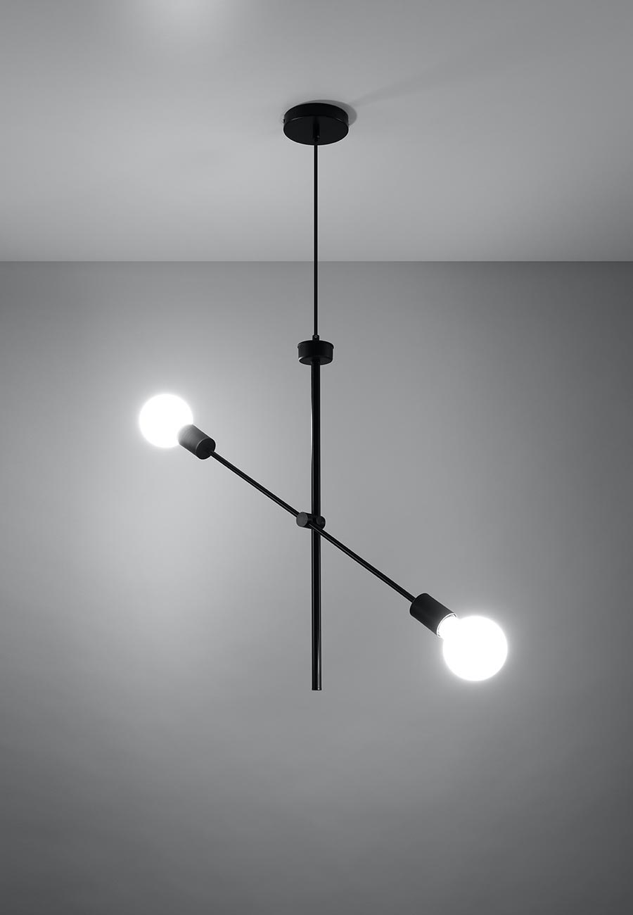 Riippuvalaisin Concept 2 Musta