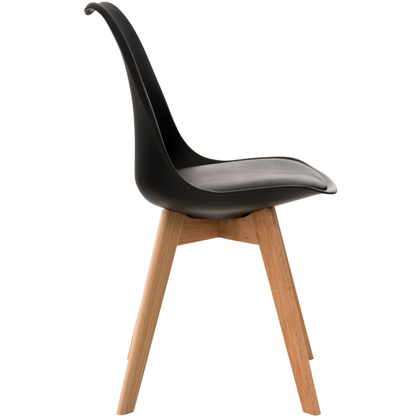 Kuppituoli Musta 83cm Puu runko