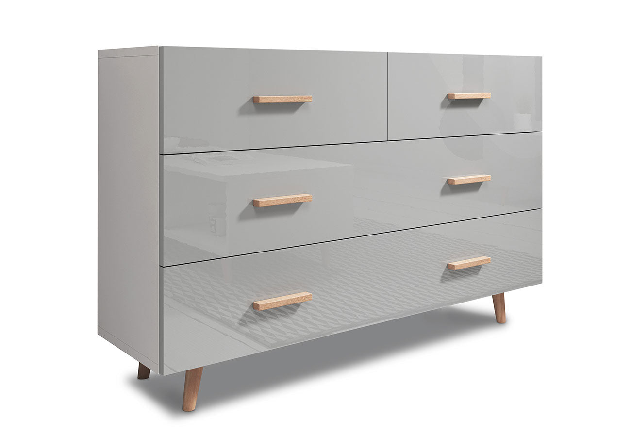 Lipasto Fin Harmaa 125cm Skandinaavinen