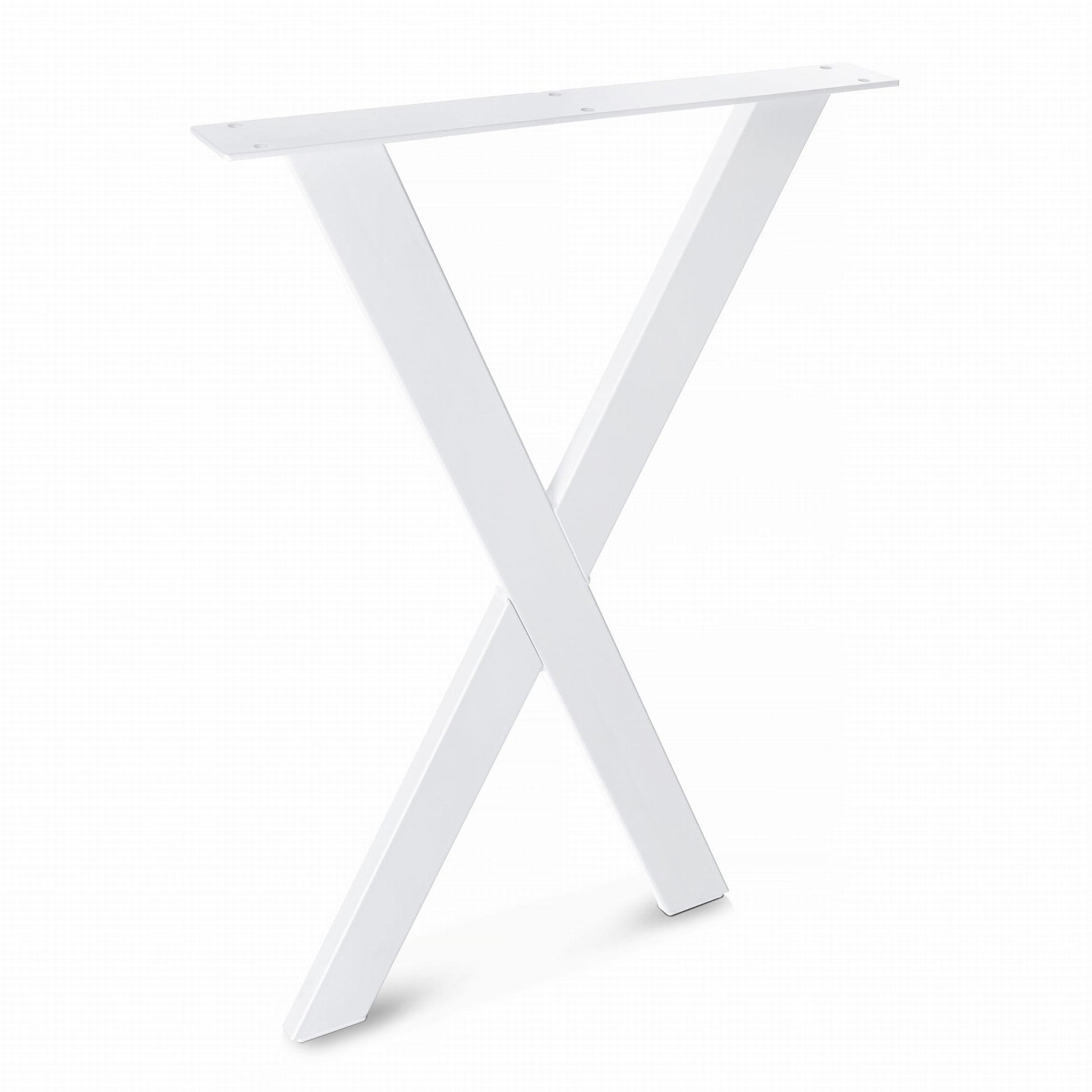 Pöydänjalka X 60x20 Valkoinen