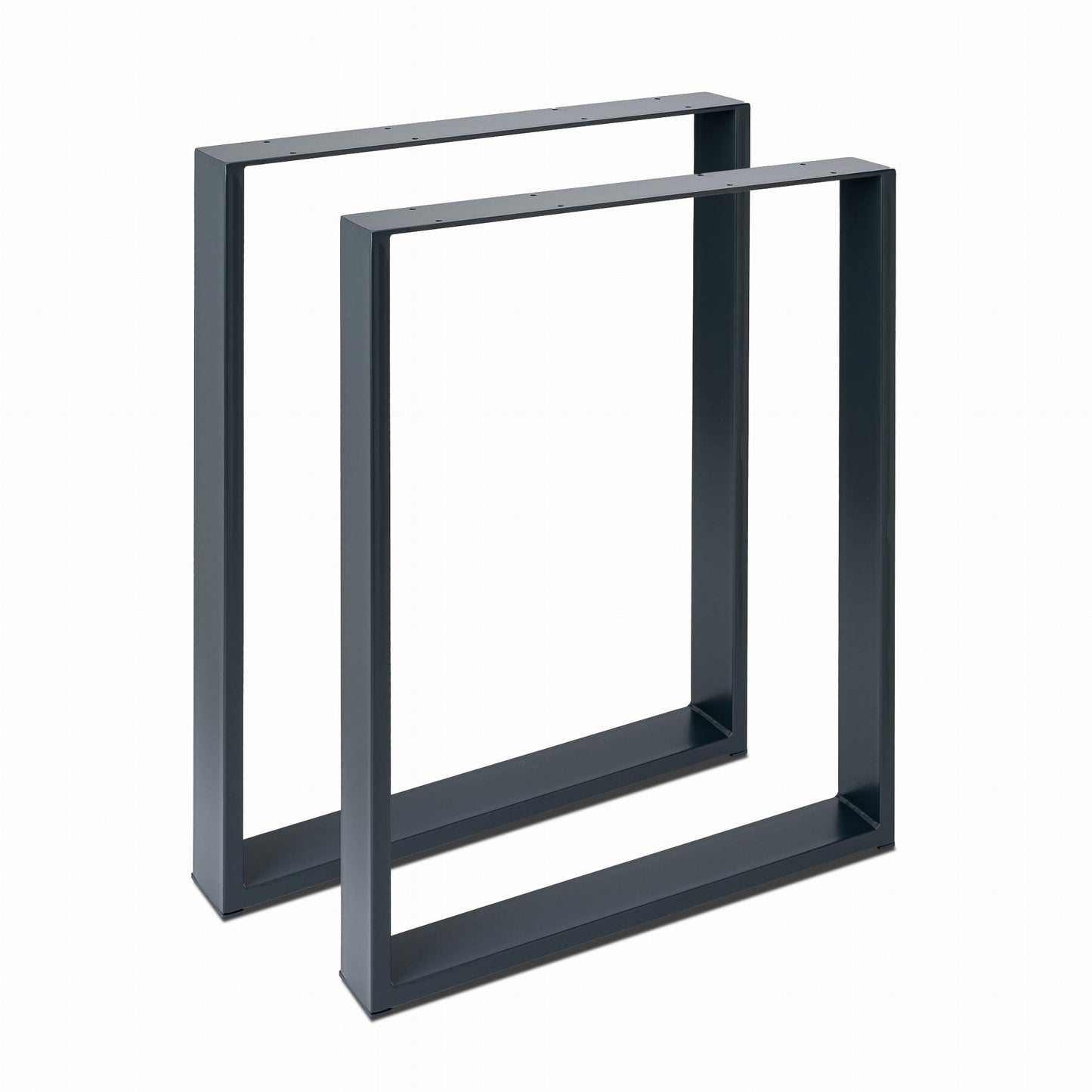 Metallinen Pöydänjalka 80x20 Antrasiitti