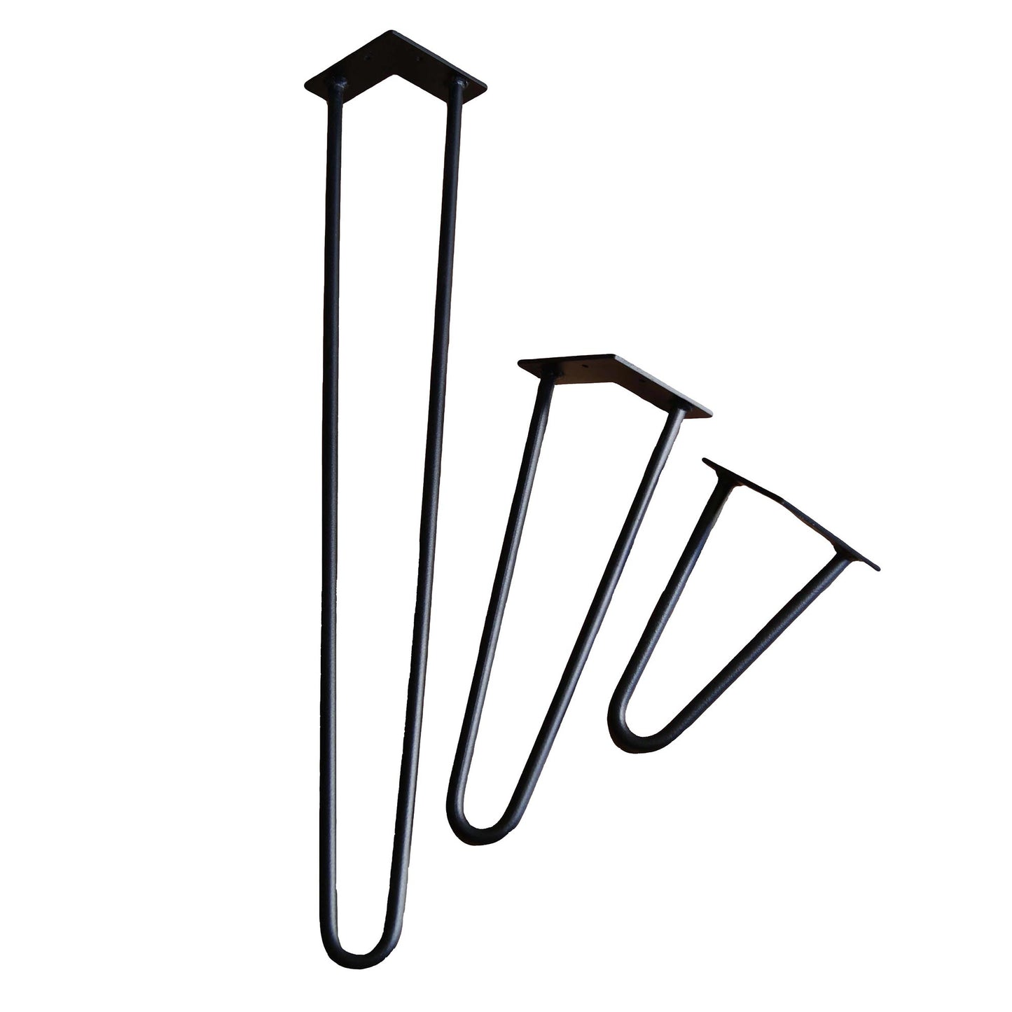 Pinnijalat 12mm mustat metalliset