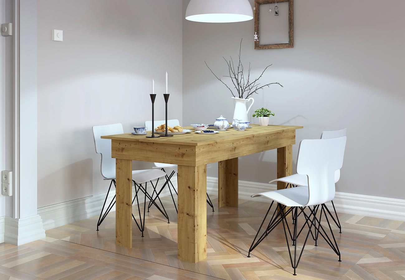 Keittiönpöytä Madrid 160cm Tammi Artisan