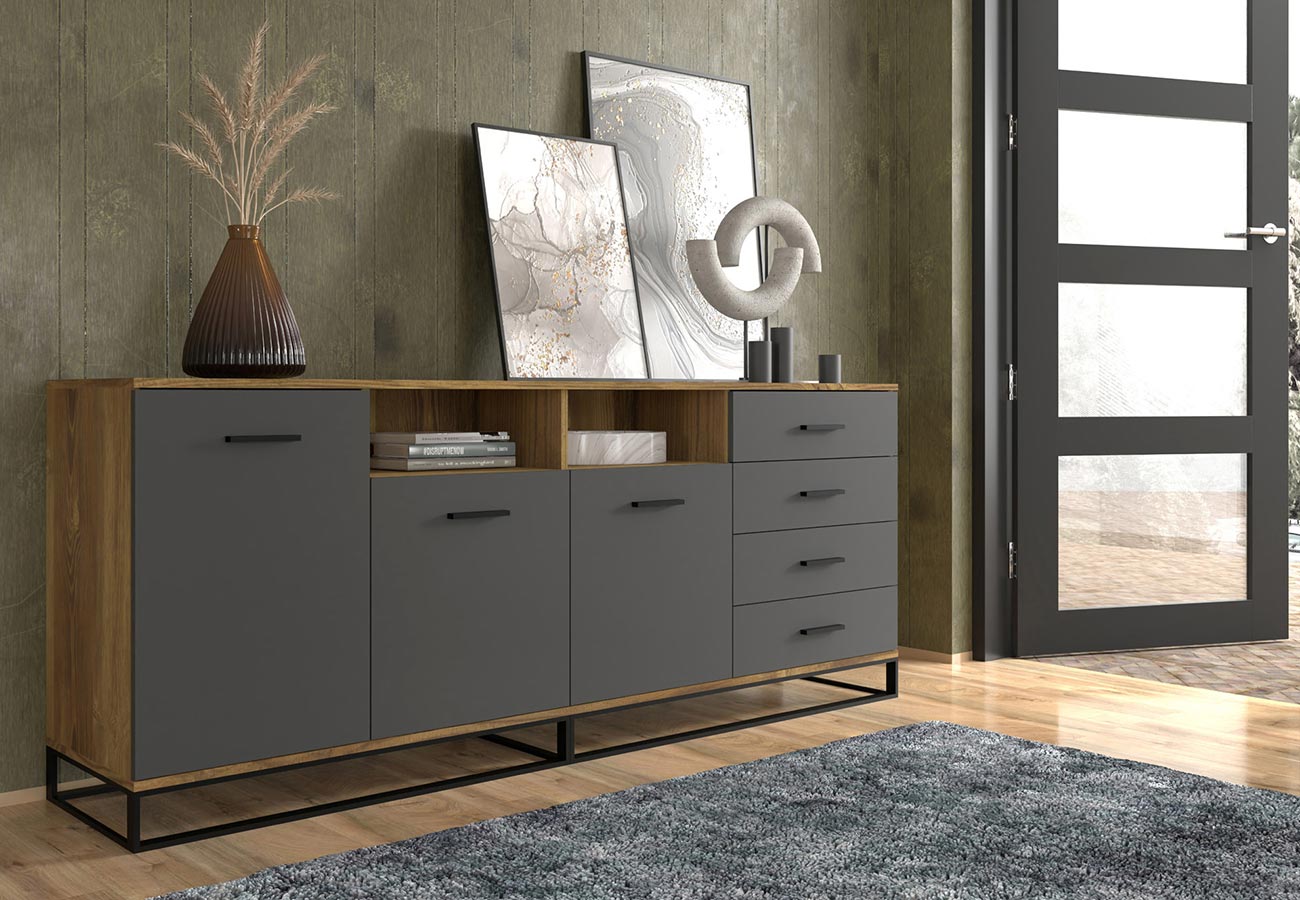 Lipasto Fira 190cm Tammi
