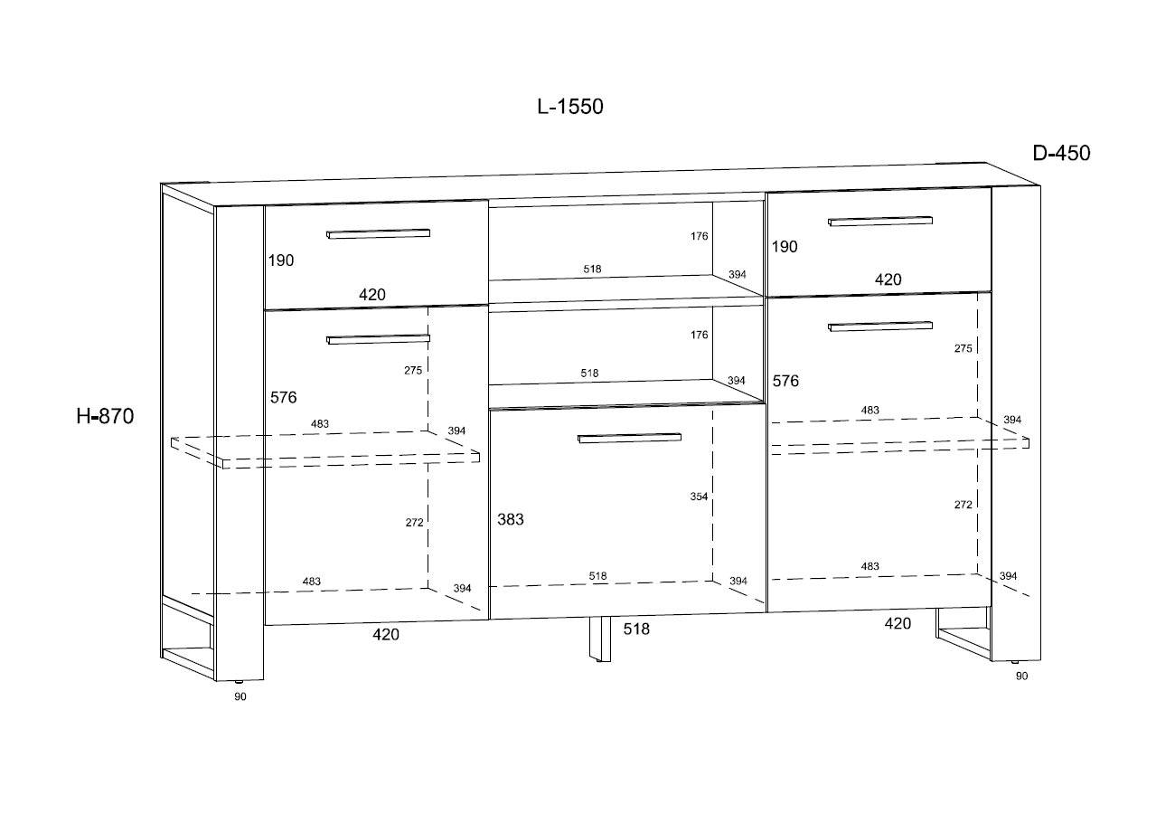 Senkki Masku 155cm Mitat