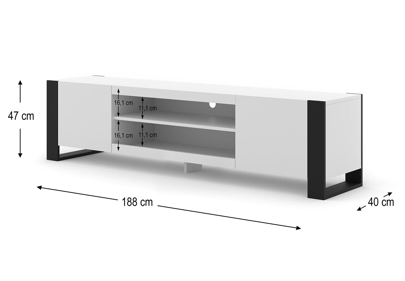 Tv-taso Ada Mitat 188cm