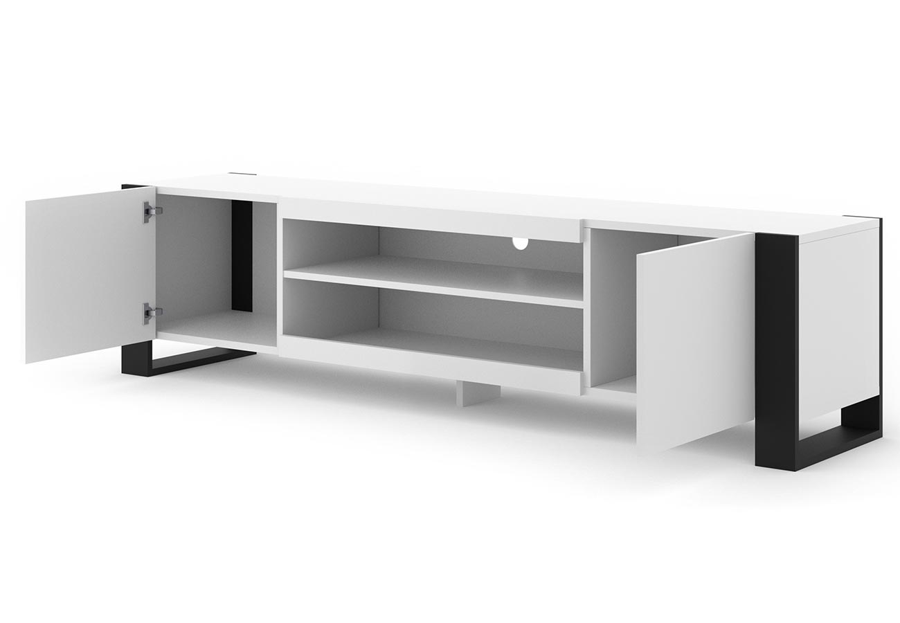 Tv-taso Ada Valkoiset kaapit 188cm