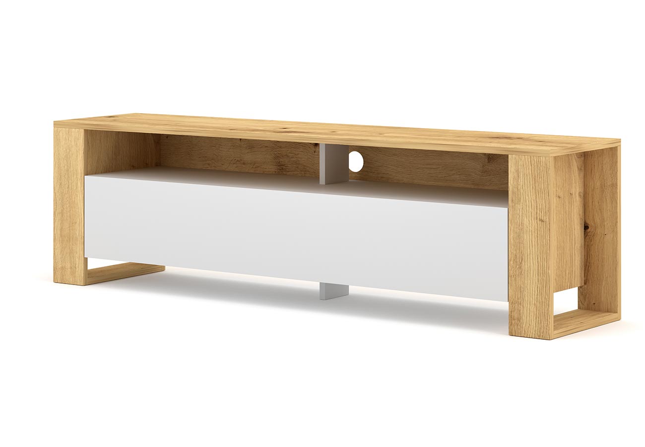 Tv-taso Arco Tammi Artisan / Valkoinen