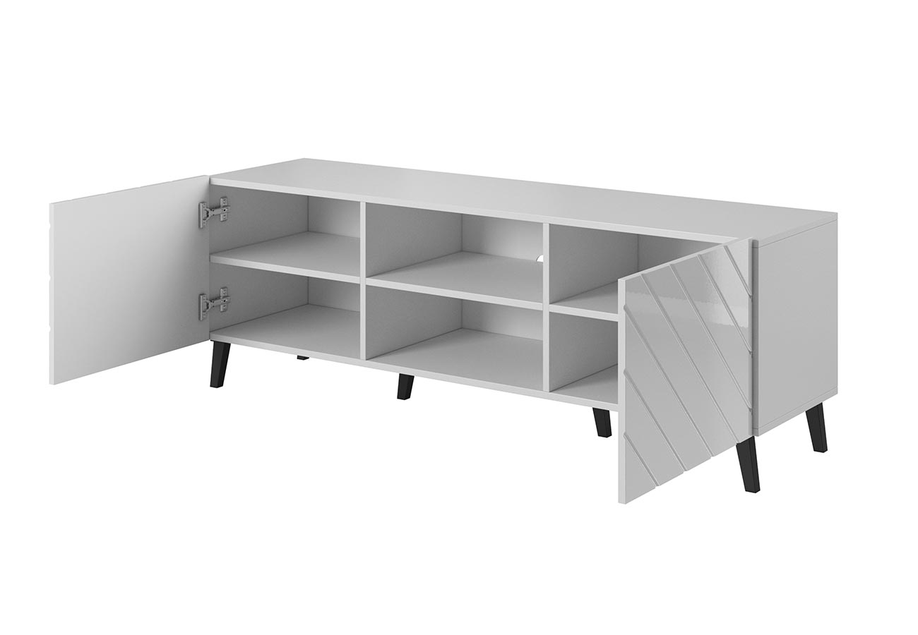 Tv-taso Aspen 150cm Valkoinen kaapit