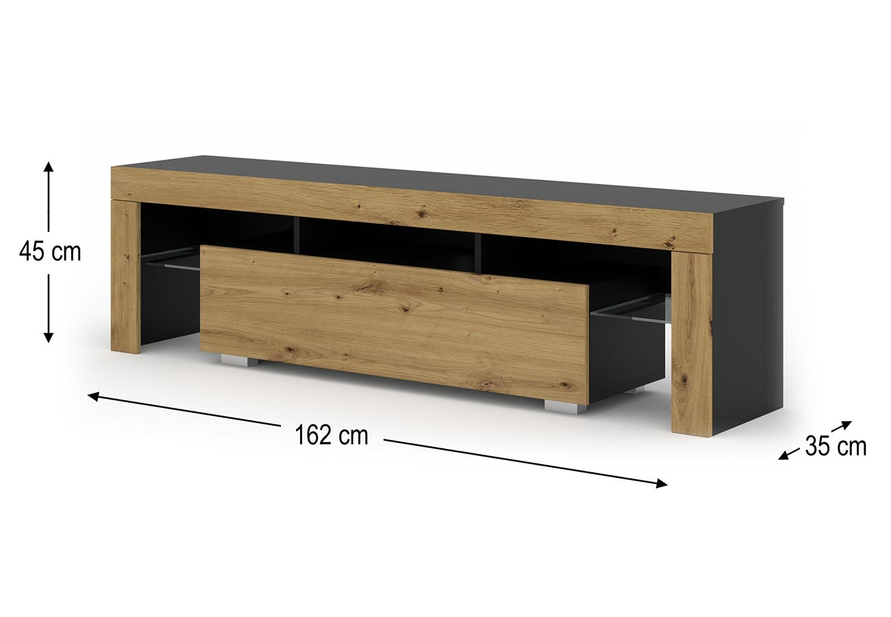 Tv-taso Mika 162cm mitat