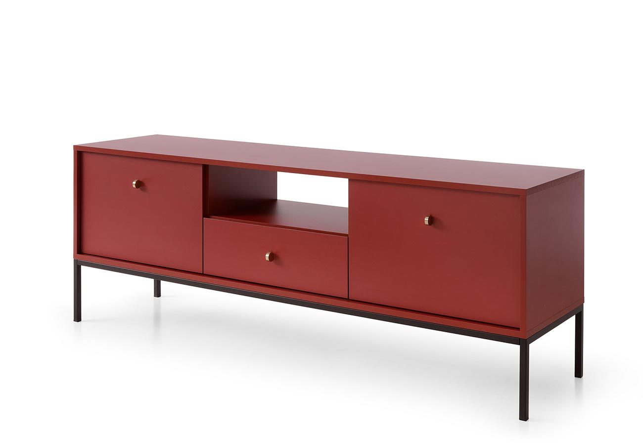 Tv-taso Mona viininpunainen 154cm