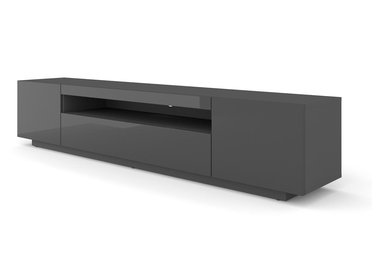 Tv-taso Prime Harmaa 200cm