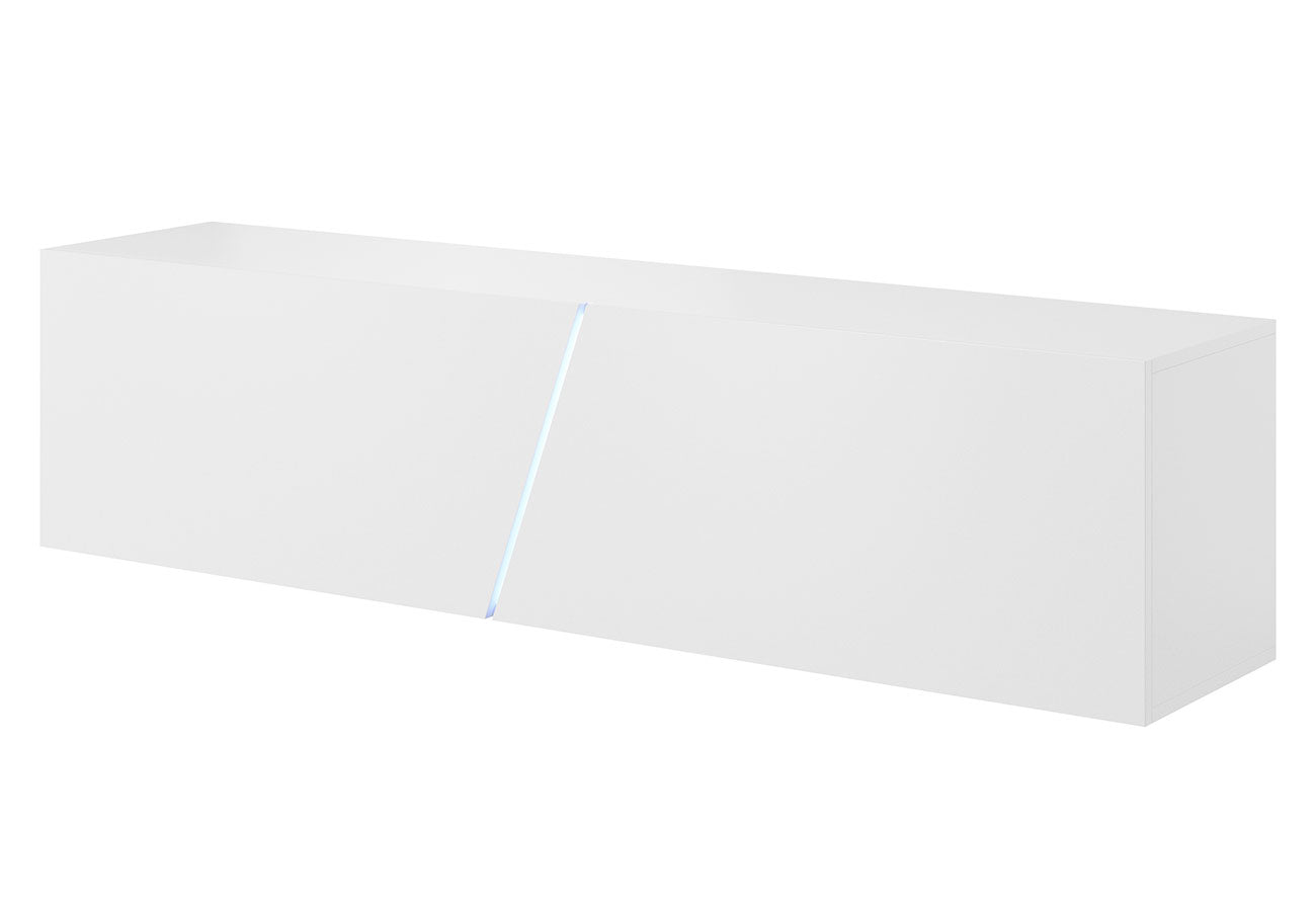 Tv-taso Galaxy Valkoinen 160cm RGB LED Valaistus