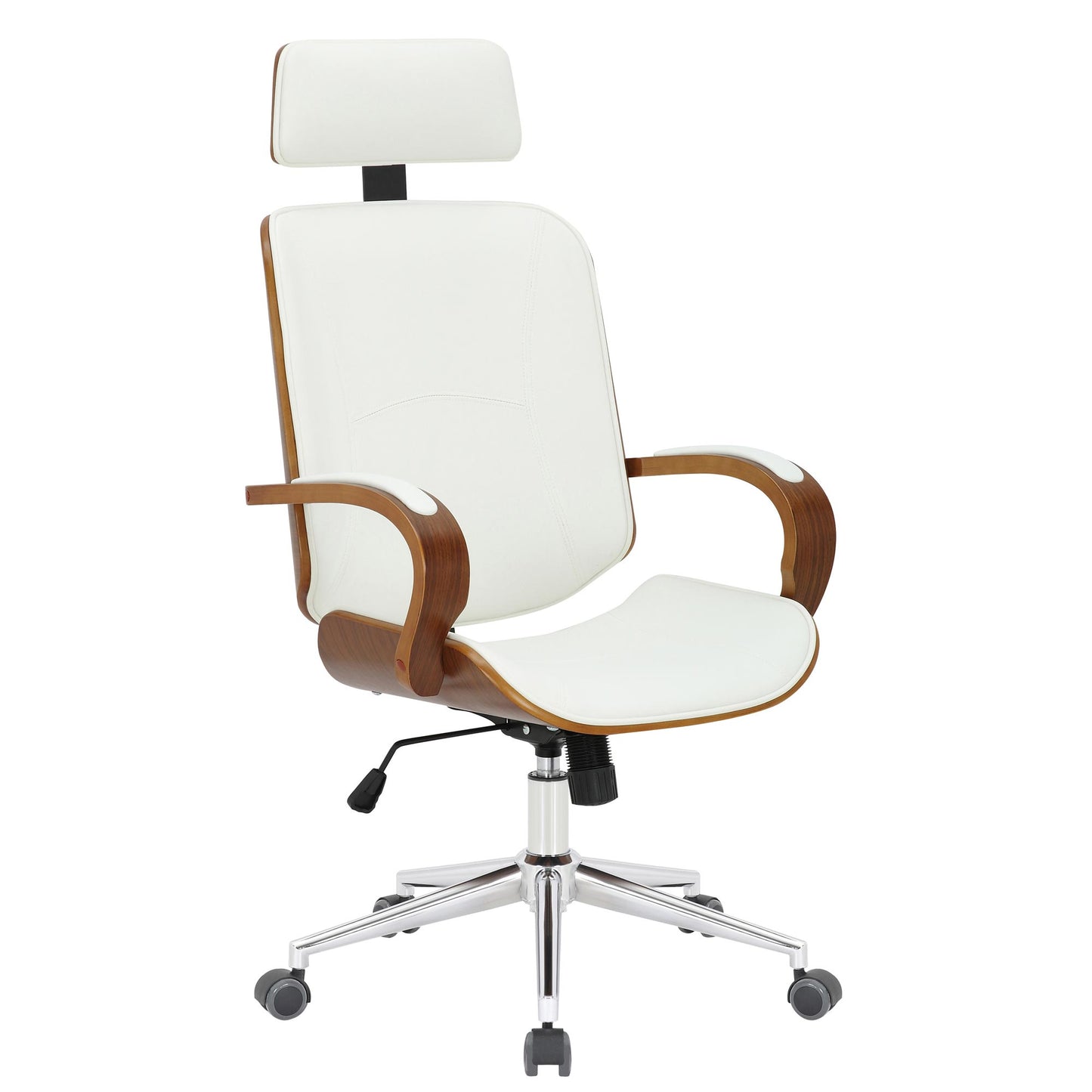 Työtuoli Daytona Walnut Valkoinen