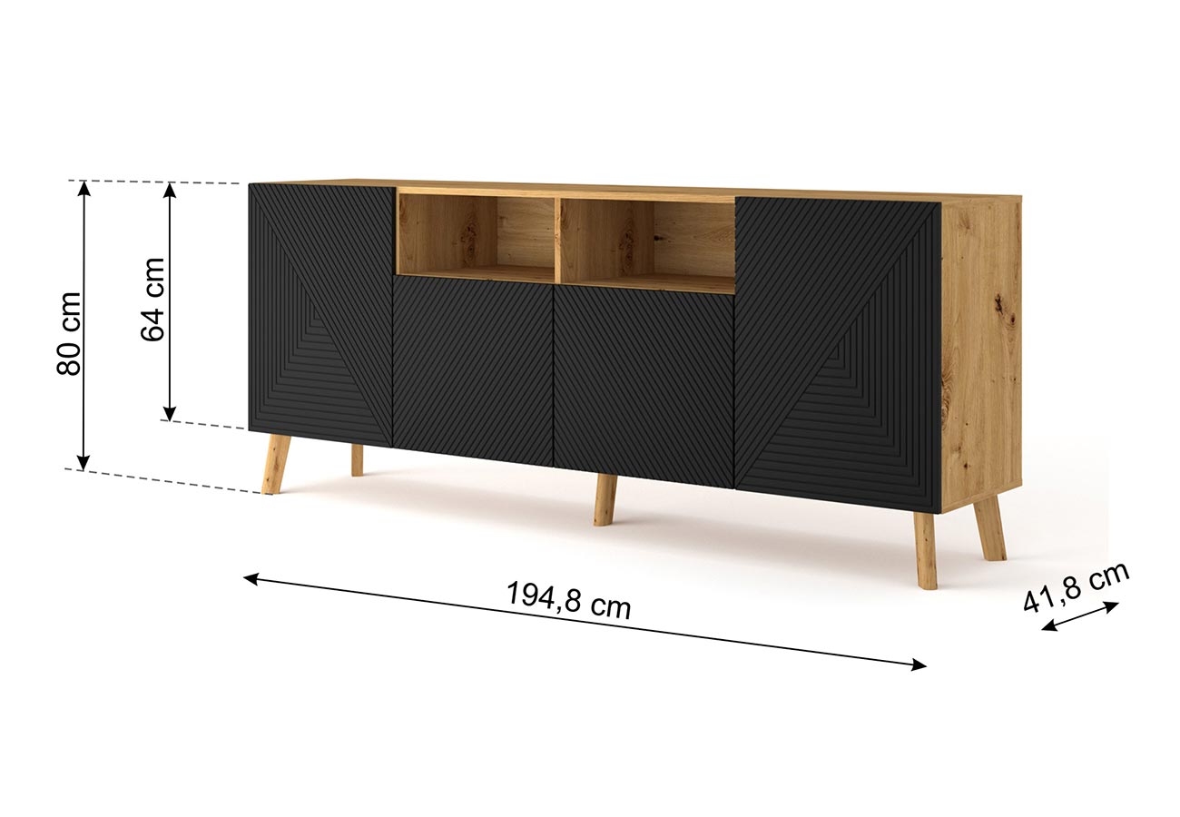 Volare senkki 195cm mitat