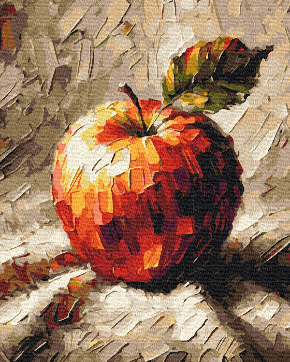 Maalaa numeroin Paint by numbers Apple © Oleg Loburak