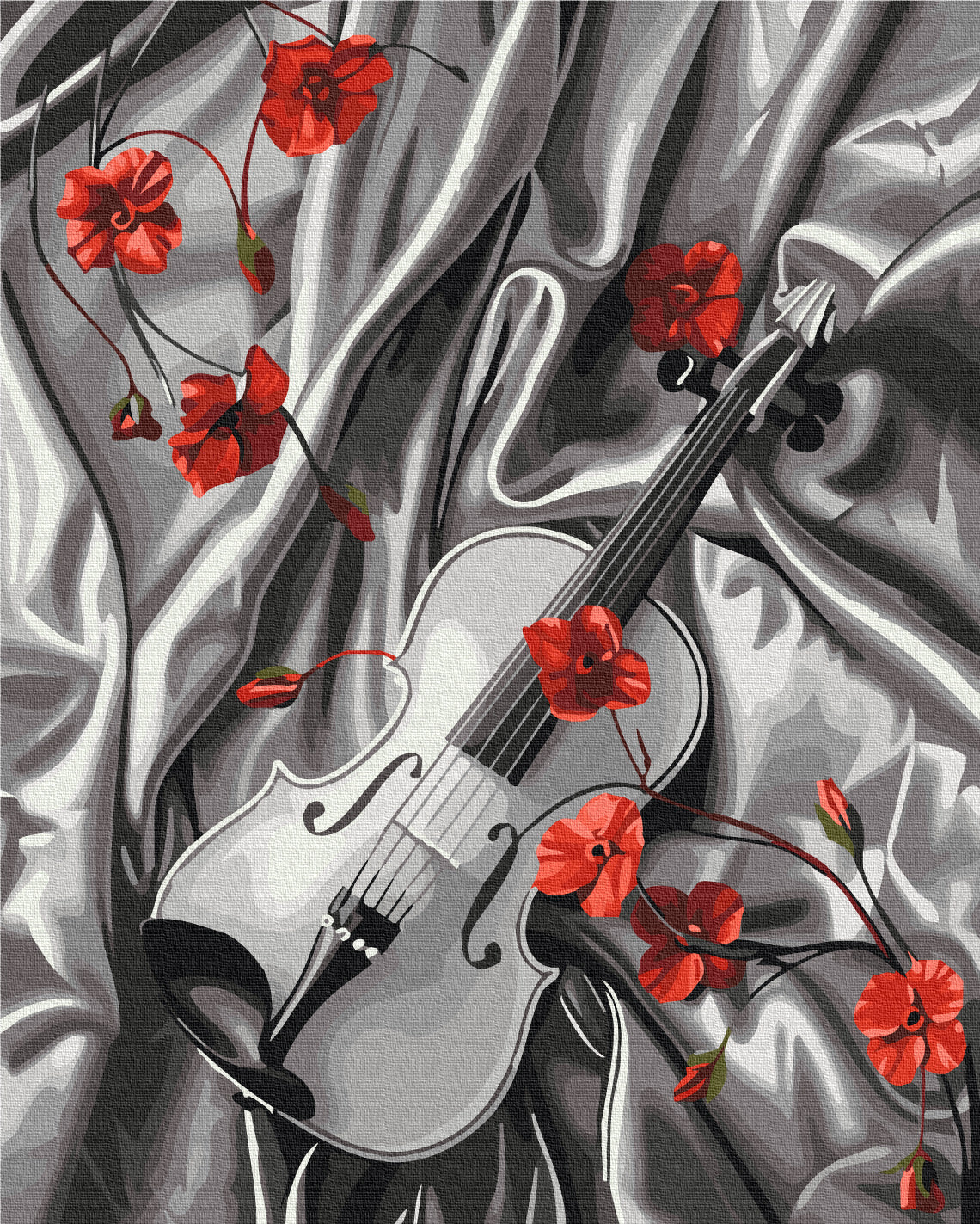 Maalaa numeroin Paint by numbers Silk Symphony