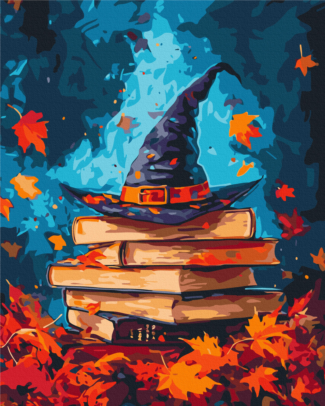 Maalaa numeroin Paint by numbers To the whisper of the leaves