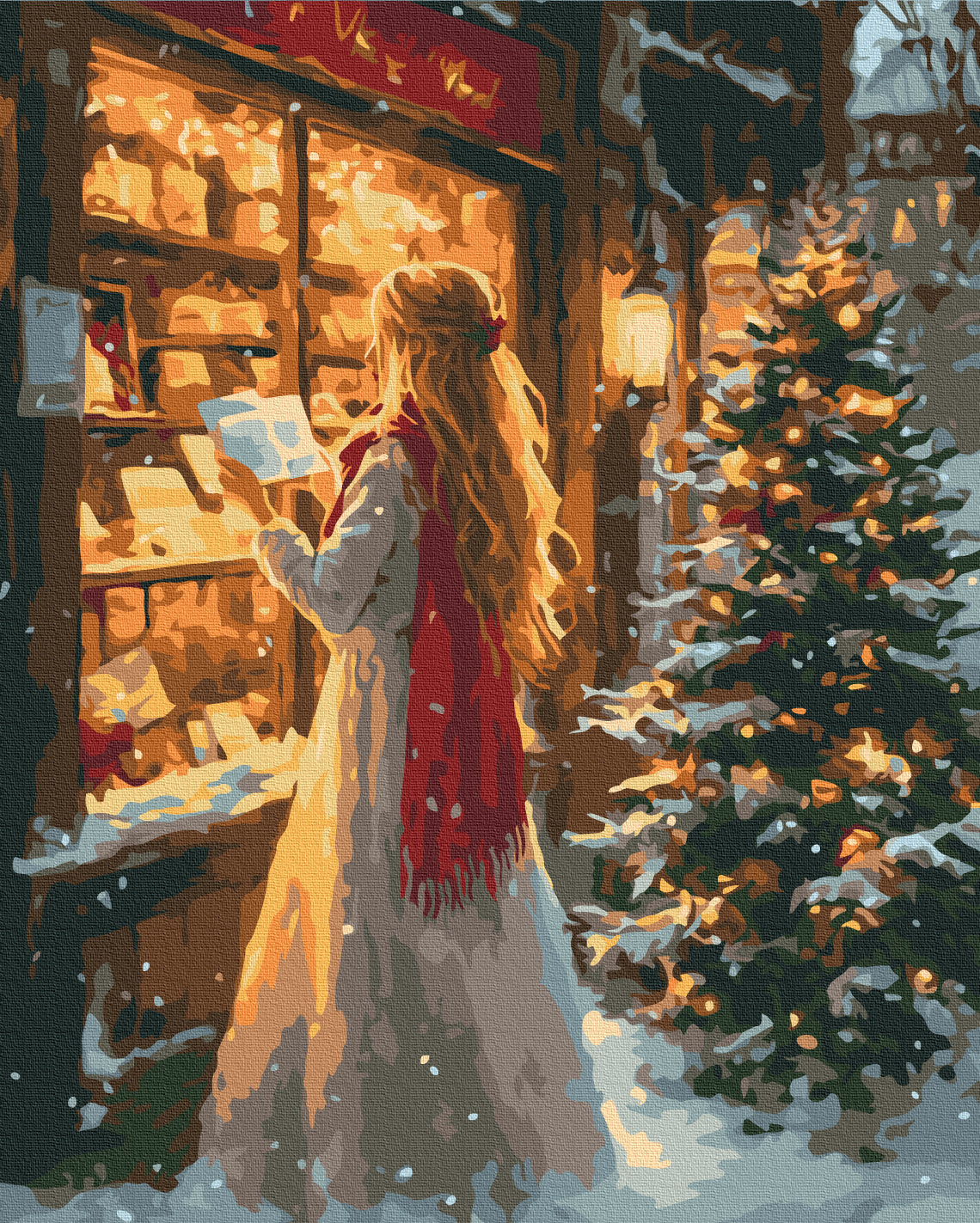 Maalaa numeroin Paint by numbers Time for New Year's miracles