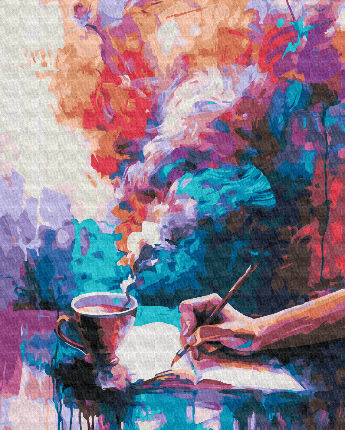 Maalaa numeroin Paint by numbers Flavor of thoughts