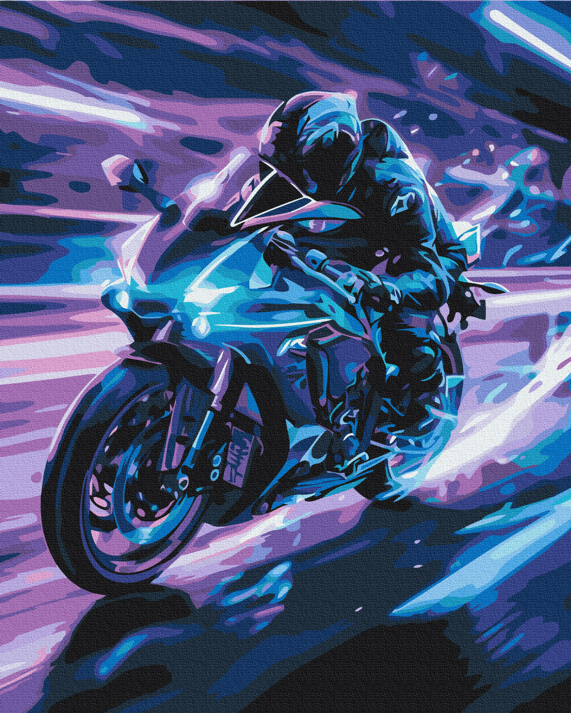 Maalaa numeroin Paint by numbers Tron