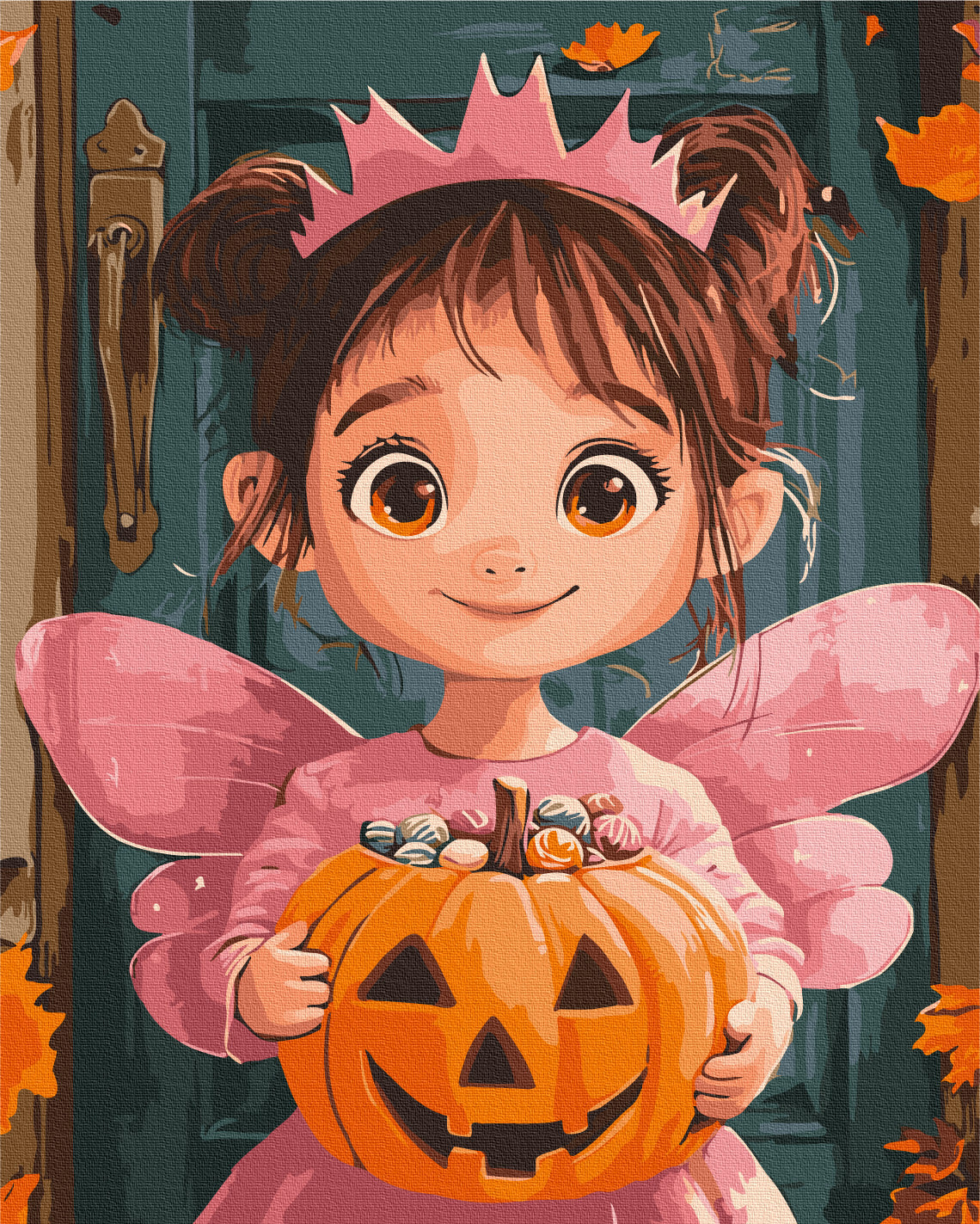 Maalaa numeroin Paint by numbers Fairy