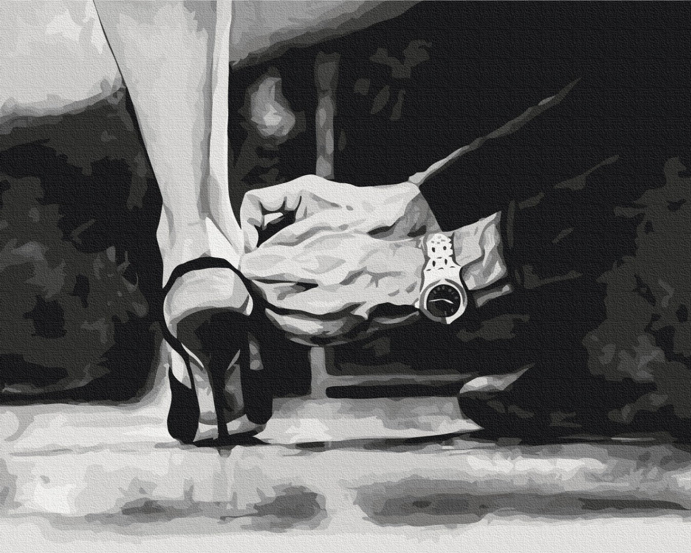 Maalaa numeroin Paint by numbers Body Language 3 © Anna Esthete