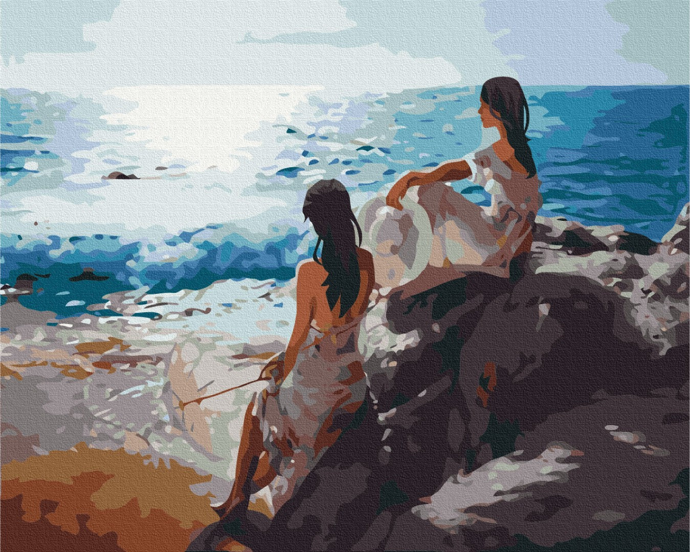 Maalaa numeroin Paint by numbers Summer dreams