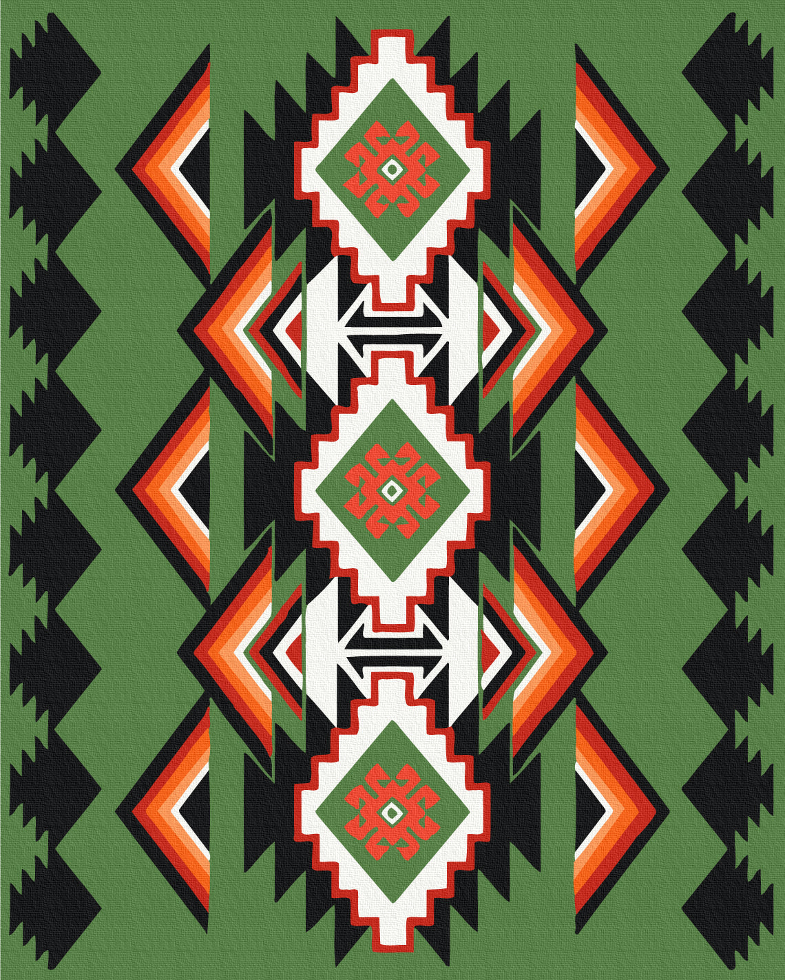 Maalaa numeroin Paint by numbers A symbol of strength ©ptaha.in.ua