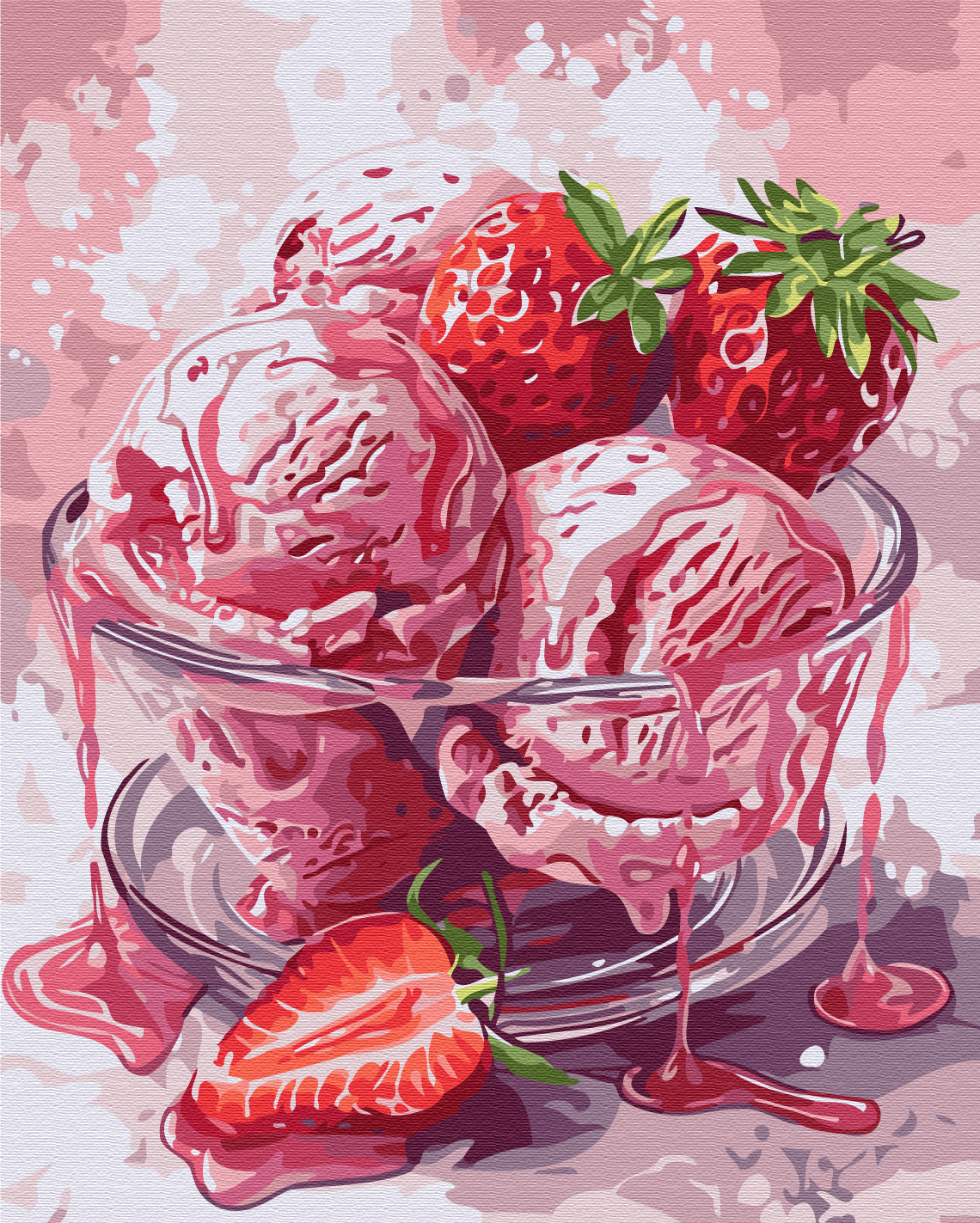 Maalaa numeroin Paint by numbers Paradise pleasure