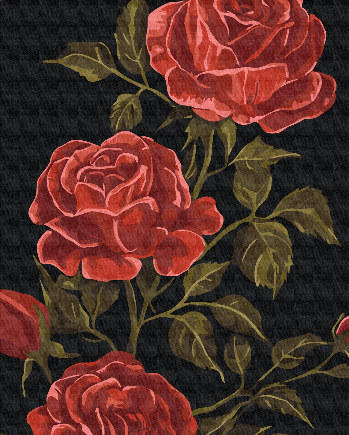 Maalaa numeroin Paint by numbers The color of love © LUNATART