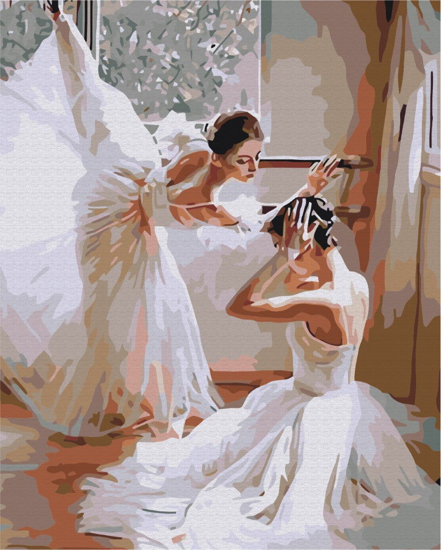 Maalaa numeroin Paint by numbers Air ballerinas