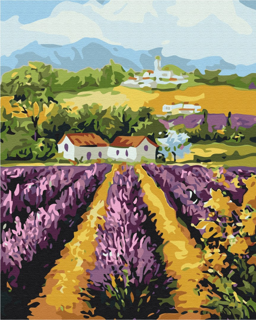 Maalaa numeroin Paint by numbers Favorite provence