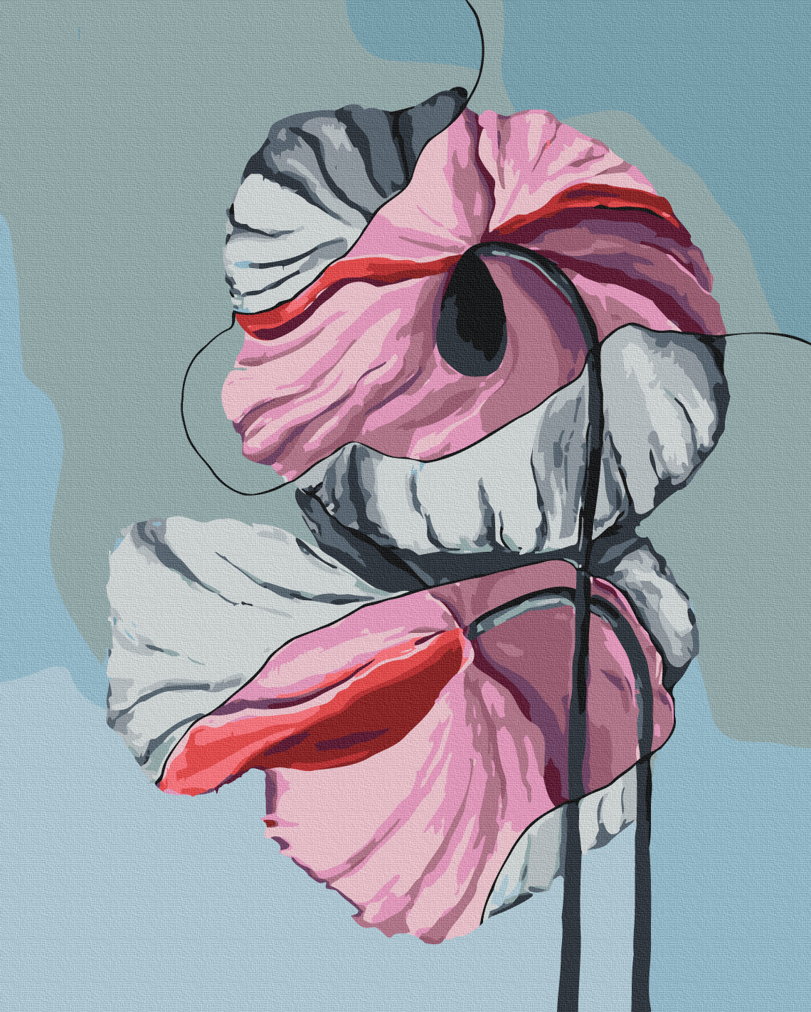 Maalaa numeroin Paint by numbers Whisper of wild beauty © Kateryna Savych