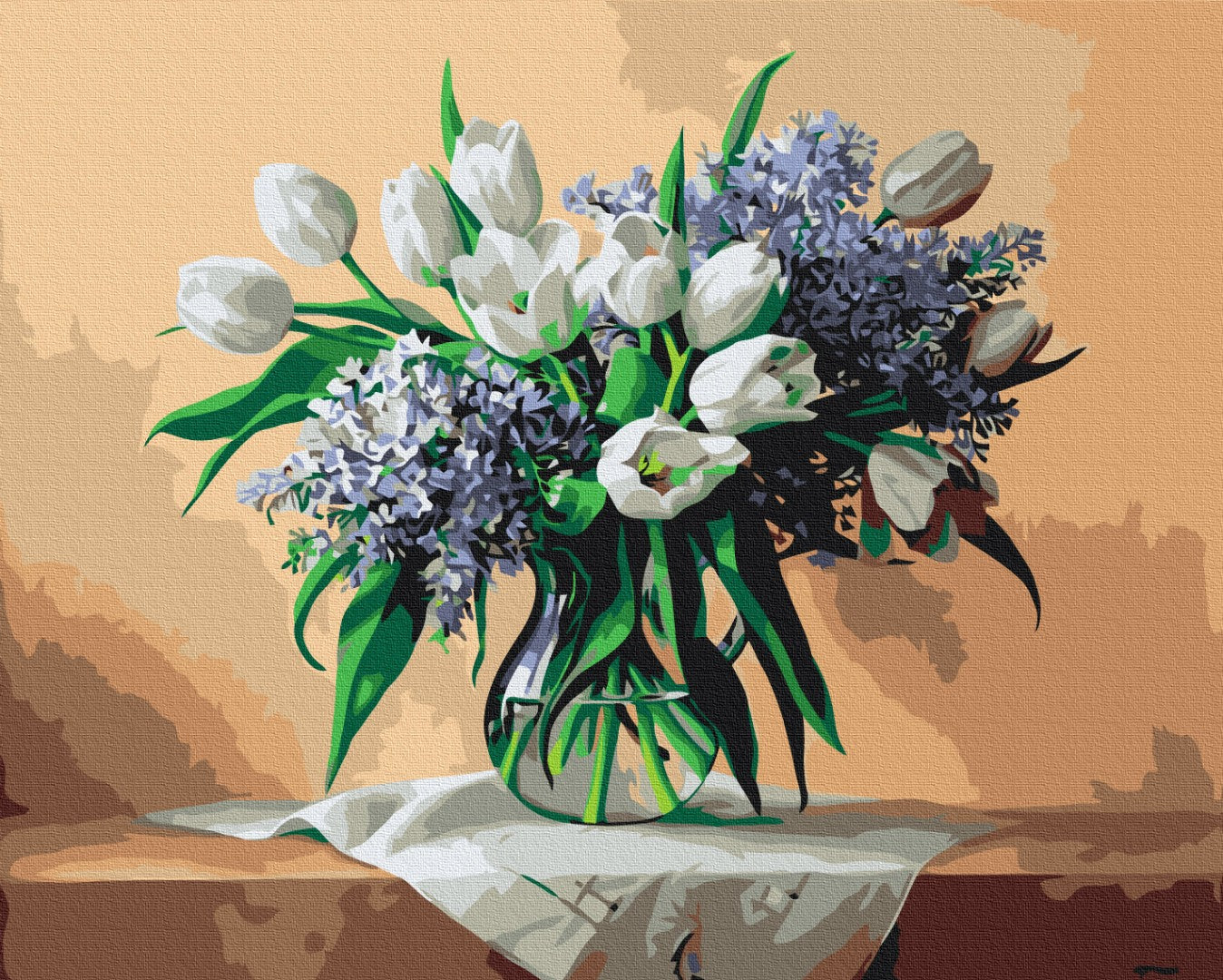 Maalaa numeroin Paint by numbers The scent of spring