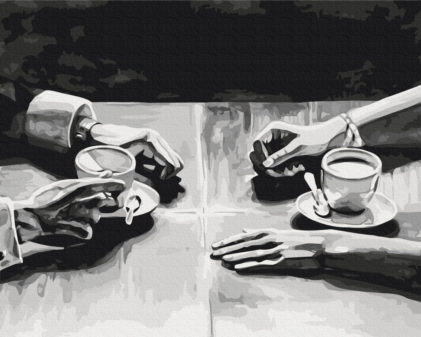 Maalaa numeroin Paint by numbers Body Language 7 © Anna Esthete