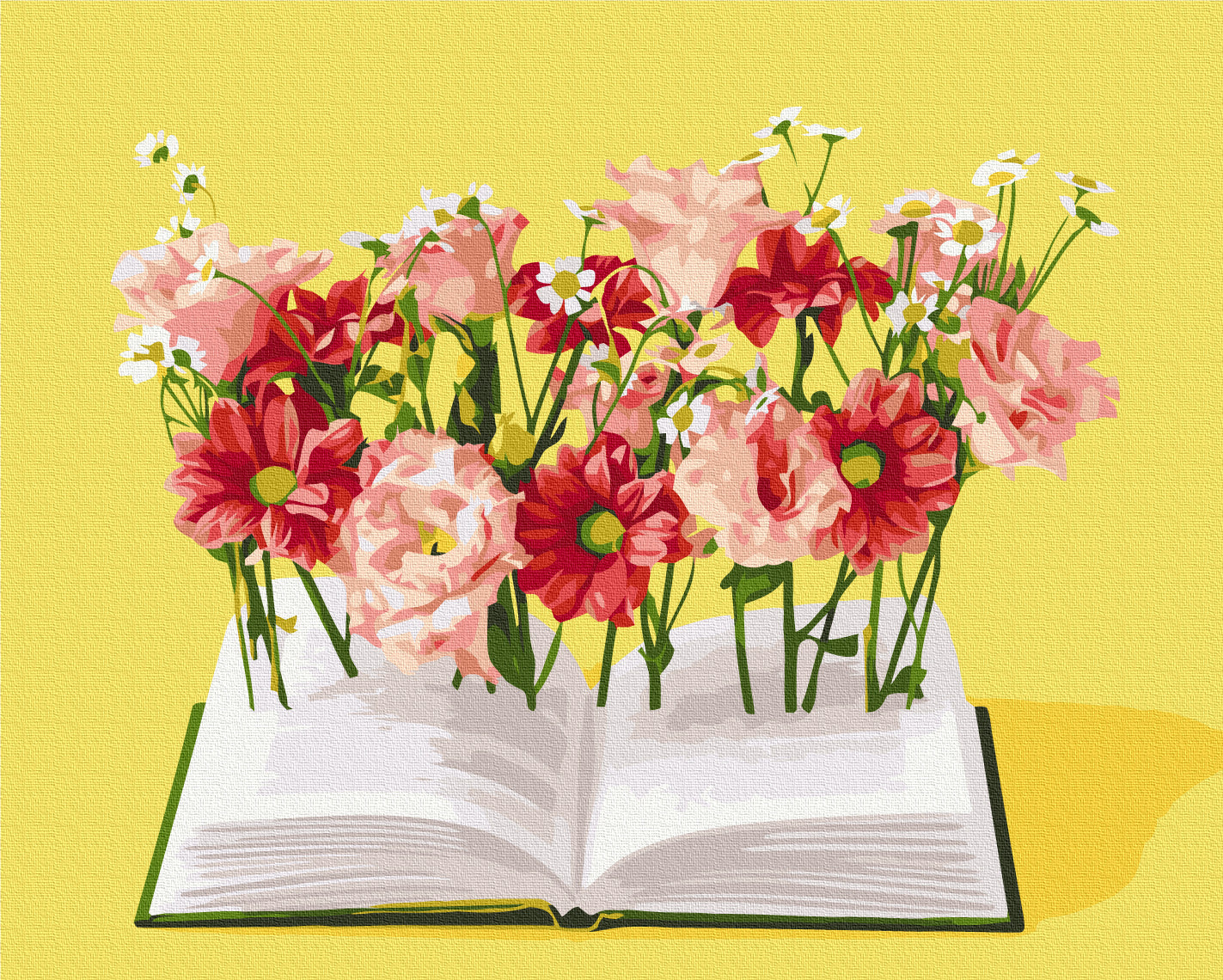 Maalaa numeroin Paint by numbers Book in native language © Halyna Vitiuk