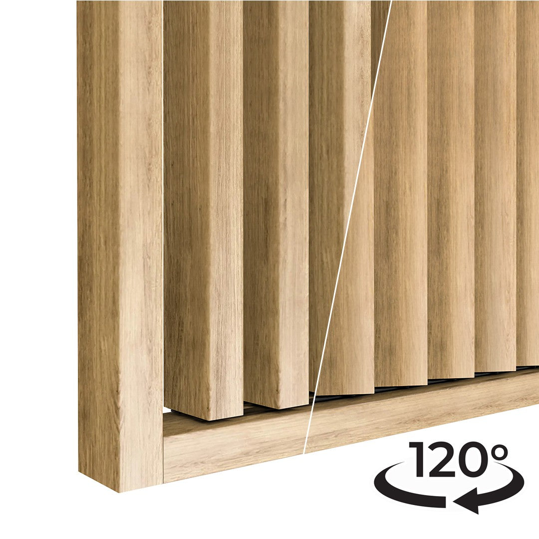 Kääntyvä rimaseinä Tammi 30x60 