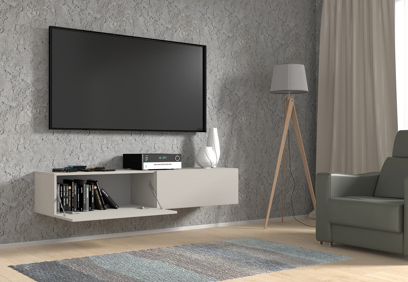 Kashmir Seinälle asennettava tv-taso 160 cm