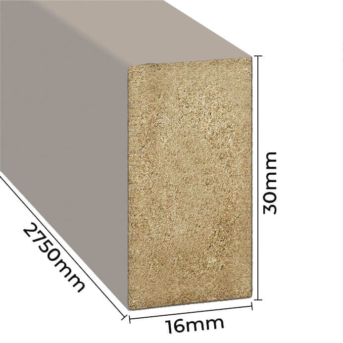Kashmir sisustusrimat 16x30 mm