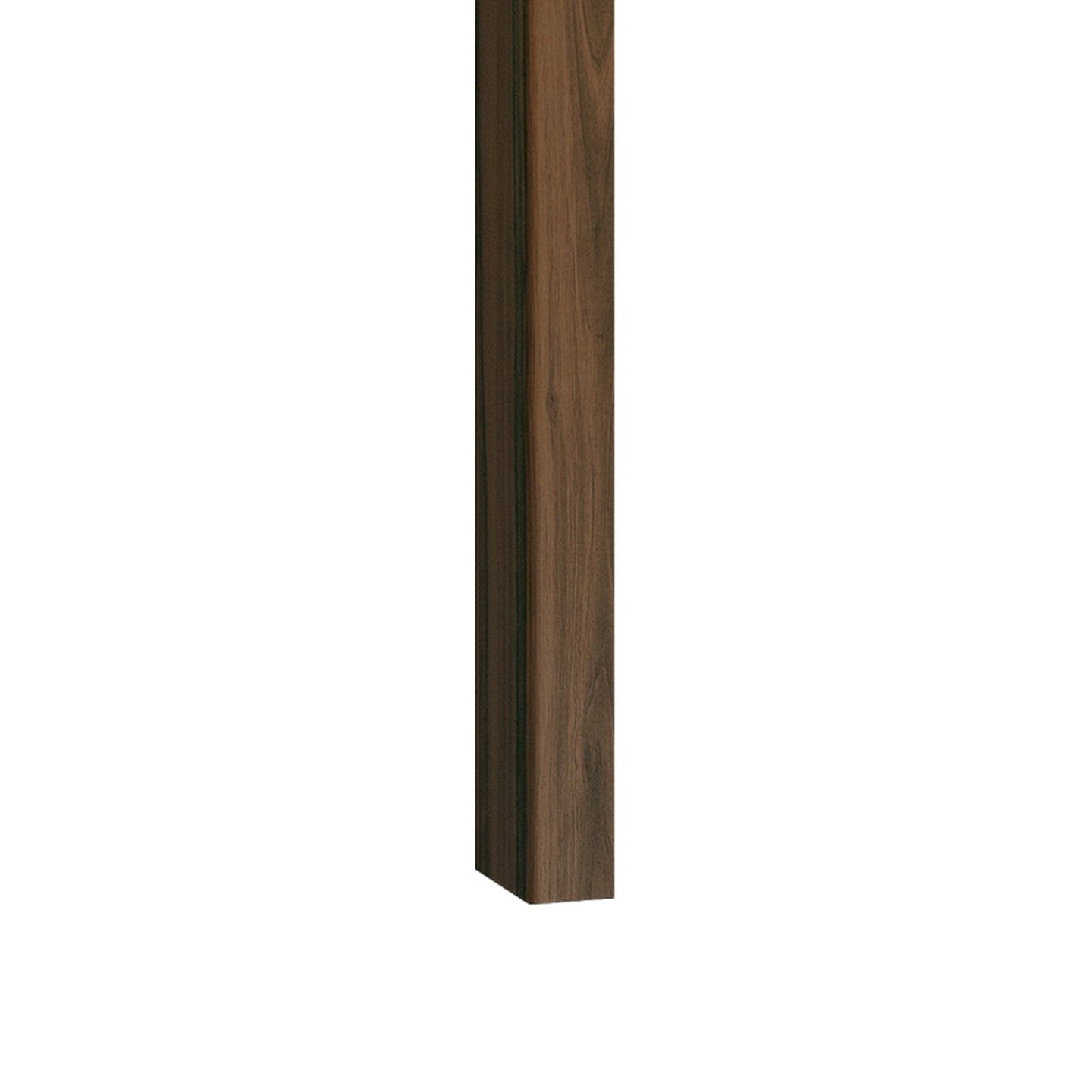 MDF sisustusrima pähkinä 16x30 mm lähikuvassa