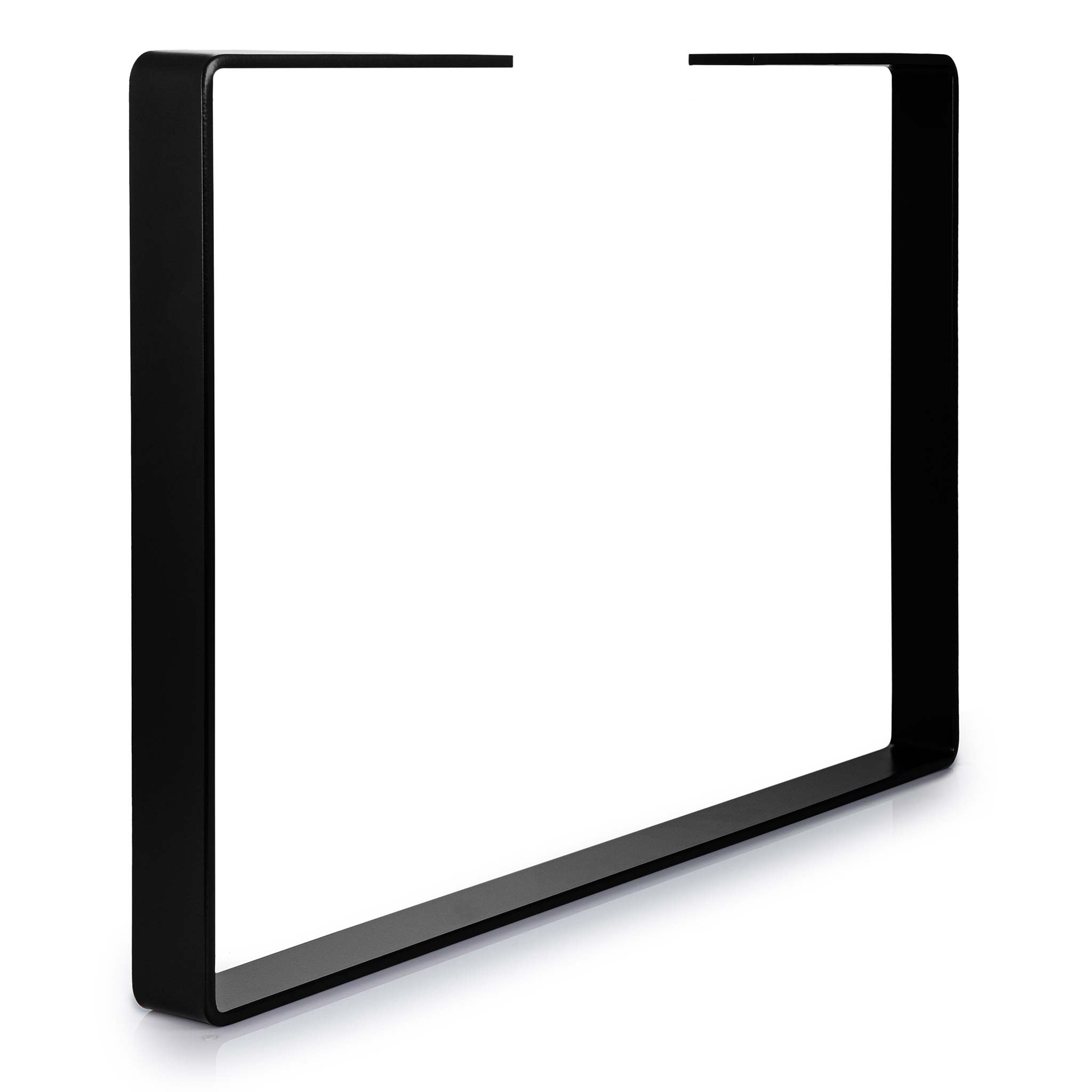 Metallinen Sohvapöydänjalka 2kpl mustat