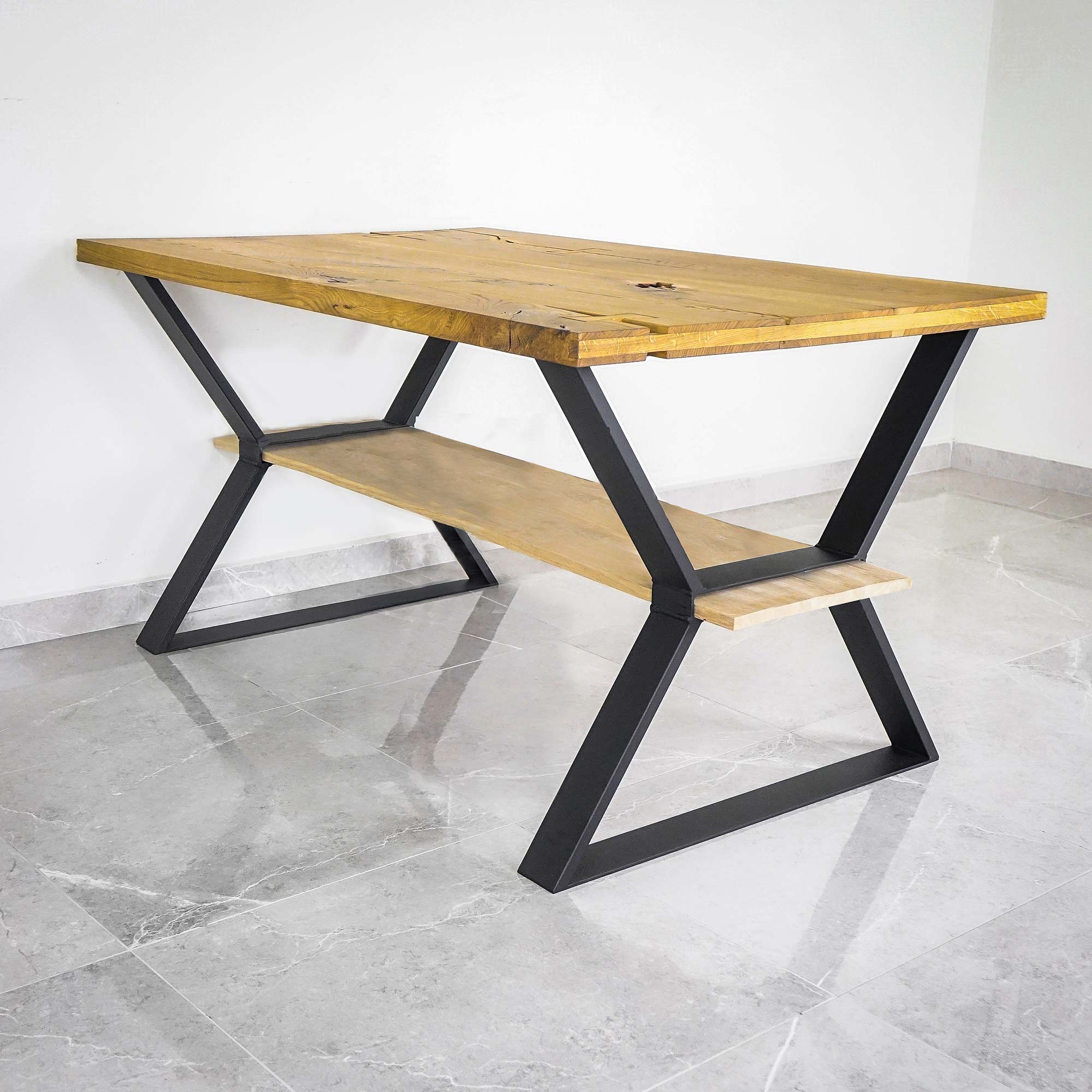 Pöydänjalat metallia X Prestige mustat