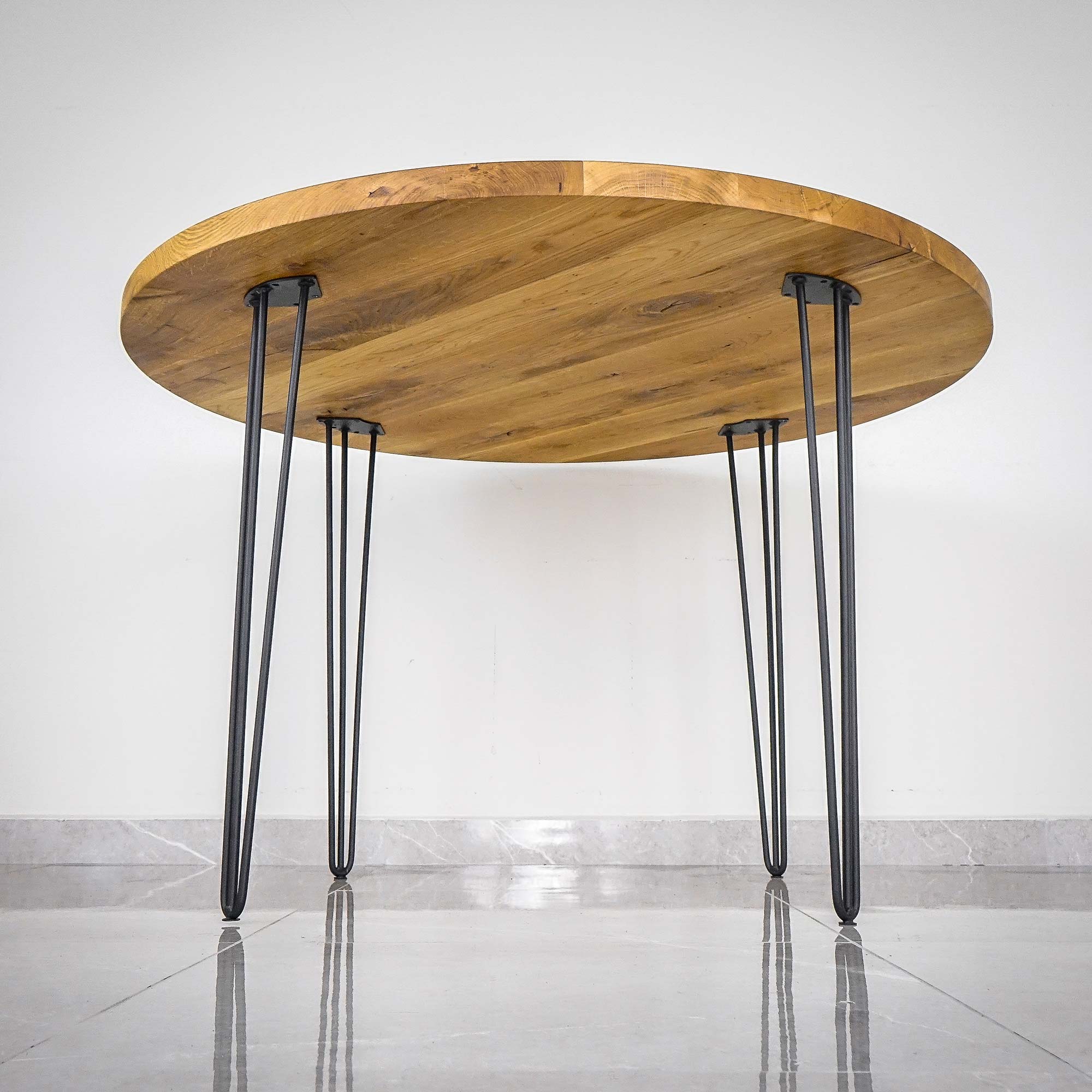 Pöytä pinnijaloilla diy ruokapöytä 73cm korkea